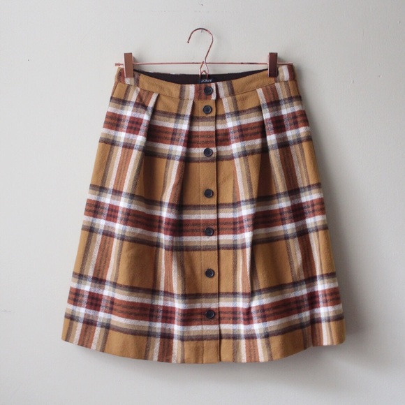 J. Crew Dresses & Skirts - J. Crew Plaid Skirt